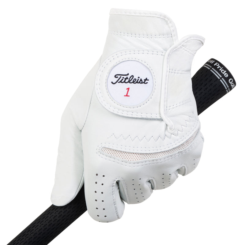Load image into Gallery viewer, Titleist Perma Soft Golf Glove - White
