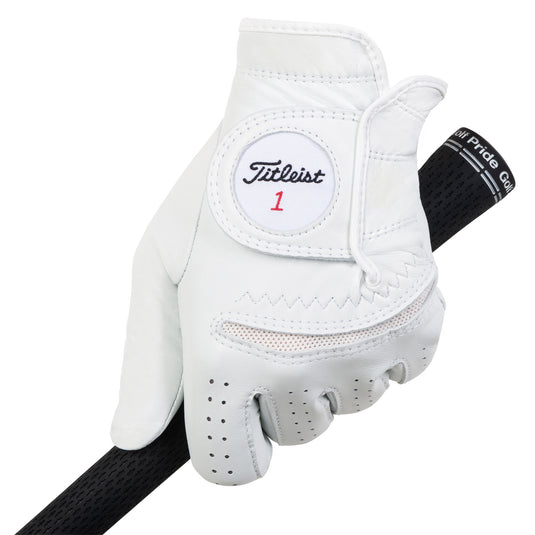 Titleist Perma Soft Golf Glove - White