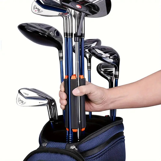 Portable 6 Slot Golf Club Holder