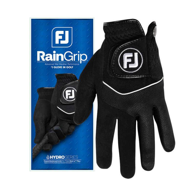 Load image into Gallery viewer, FootJoy Rain Grip Men's Glove - Black

