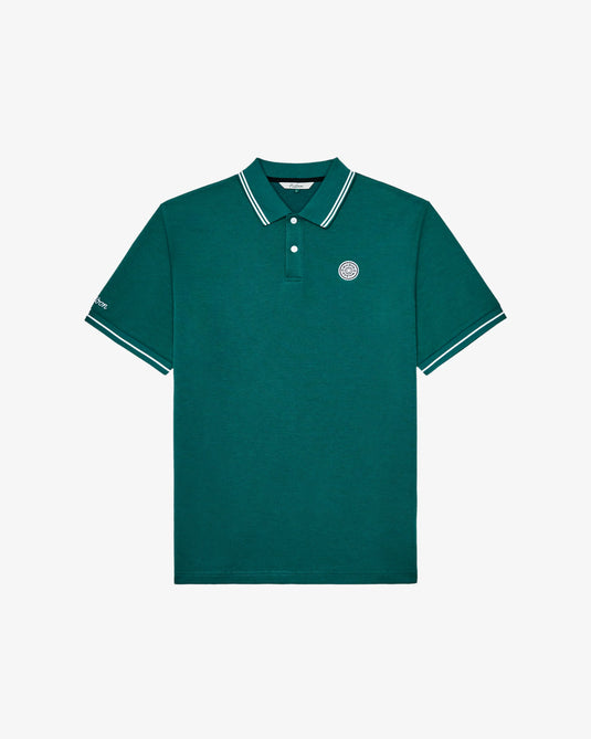 Malbon Fairway Applique Polo