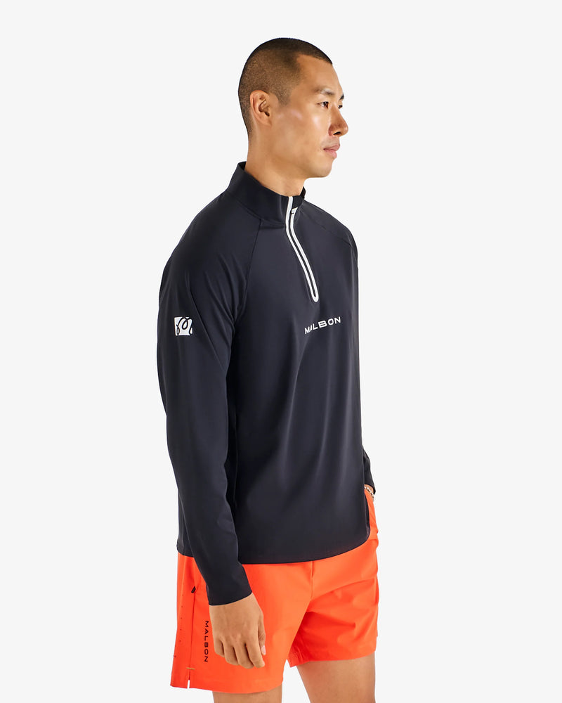 Load image into Gallery viewer, Malbon Performance Raglan Quarter Zip
