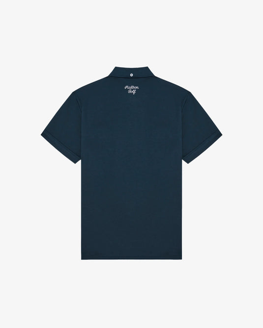 Malbon Jesper Parnevik Pique Single Pocket Jersey Polo