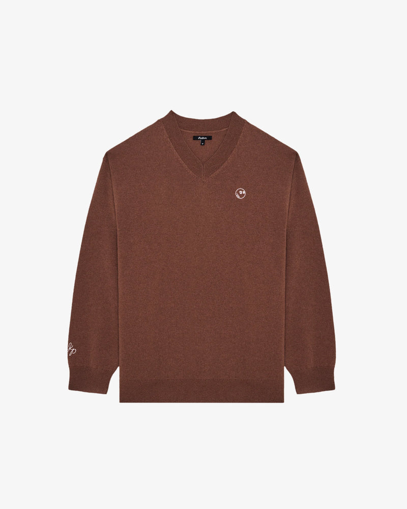 Load image into Gallery viewer, Malbon Jesper Parnevik V Neck Merino Wool Sweater
