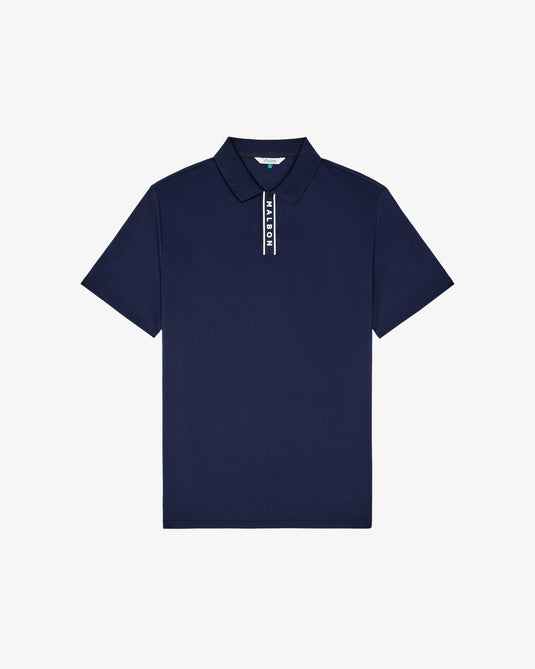 Malbon Block Placket Polo