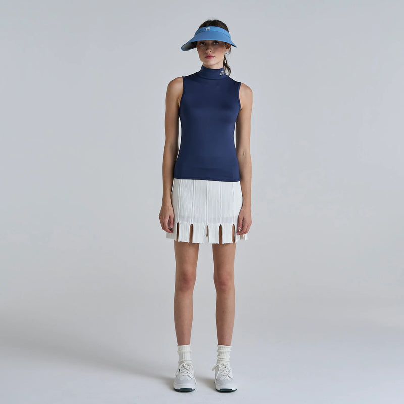 Load image into Gallery viewer, Malbon Women's Matchpoint Sleeveless Mockneck
