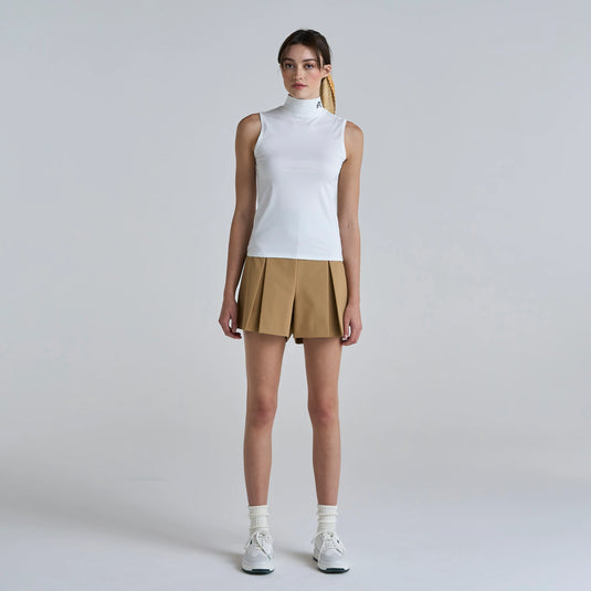 Malbon Women's Matchpoint Sleeveless Mockneck