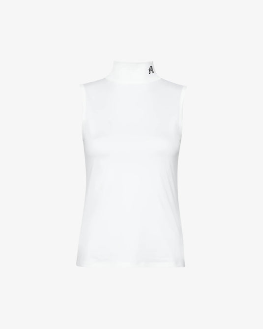 Malbon Women's Matchpoint Sleeveless Mockneck