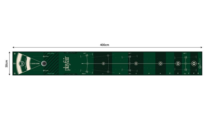 Load image into Gallery viewer, Wellputt 13ft Custom Playfair Mat
